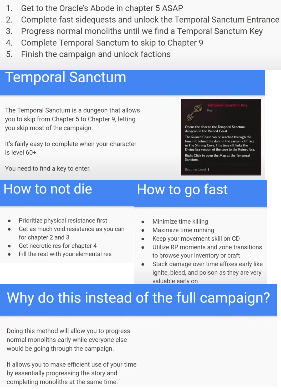 Comprehensive Speed Leveling Guide for Last Epoch